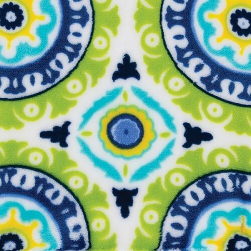 Changing Pad Cover - Waverly Solar Flair Plush - Roll Up Baby