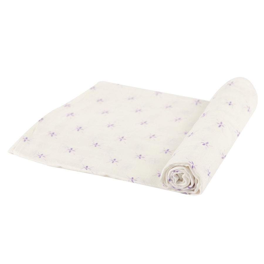 Baby Swaddle Blanket - Watercolor Star - Roll Up Baby