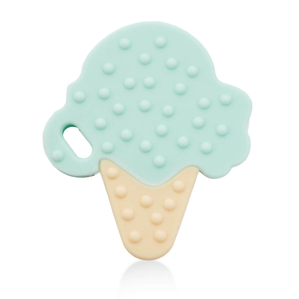 Cream Teether - Mint - Roll Up Baby