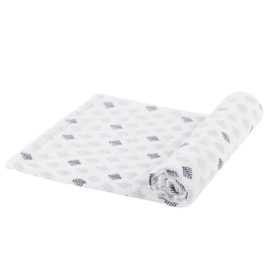 Cute Swaddle Blanket - Glacier Branch - Roll Up Baby