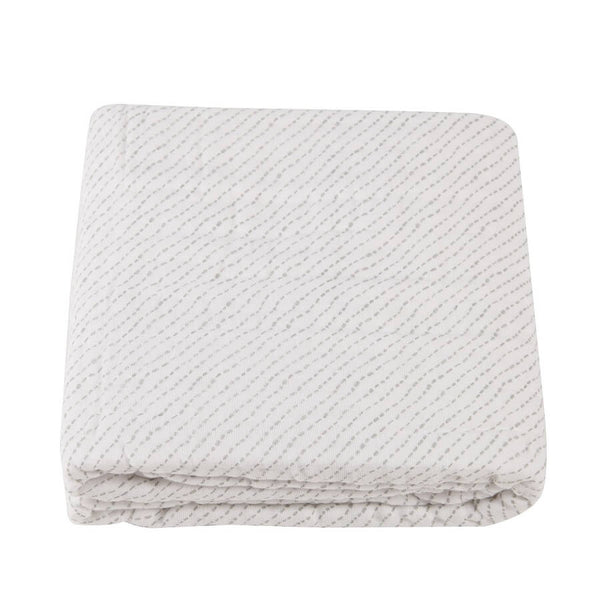 Natural Muslin Blanket - Spotted Wave - Roll Up Baby