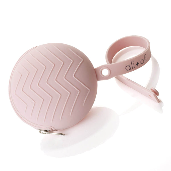Oli Pacifier Case - Pink - Roll Up Baby