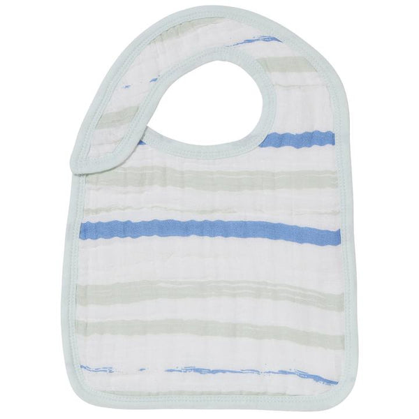 Snap Bibs for Baby Pack of 3 - Ocean - Roll Up Baby