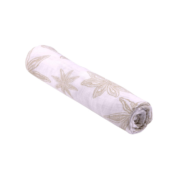Newborn Baby Swaddle - Star Anise - Roll Up Baby