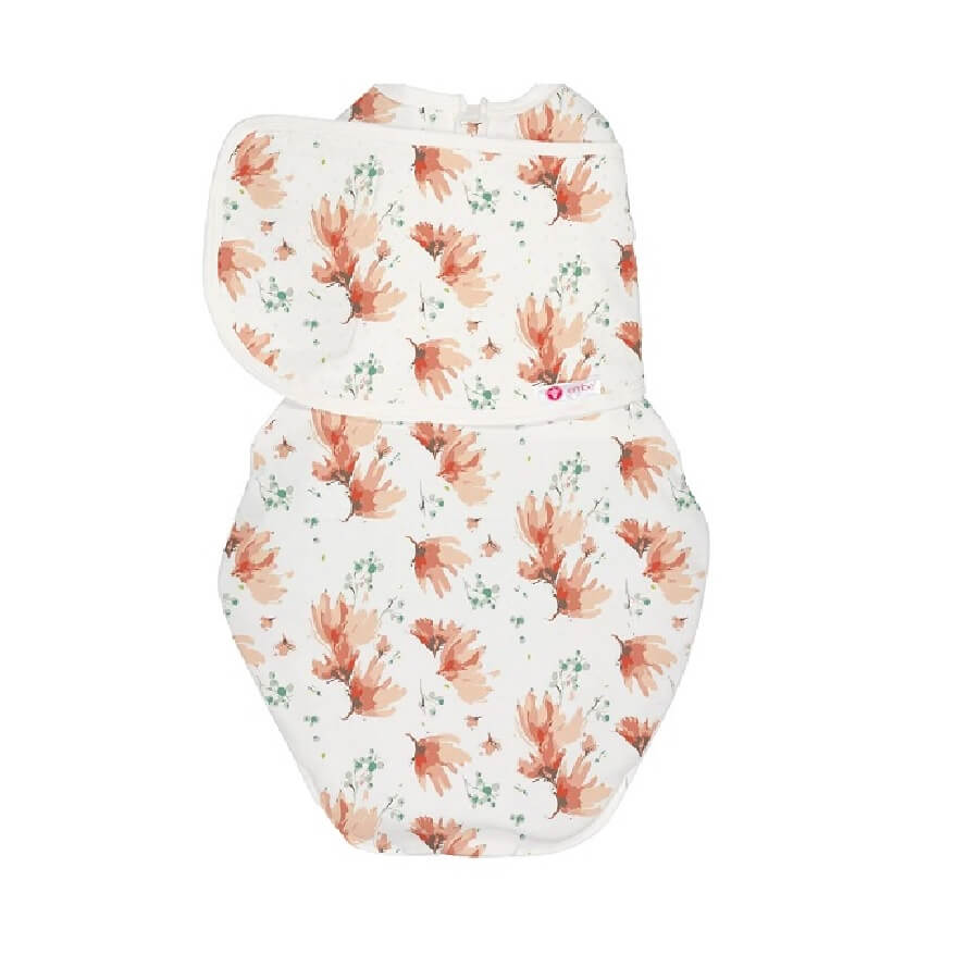 Starter Swaddle Original - Blush Blossom Watercolor - Roll Up Baby