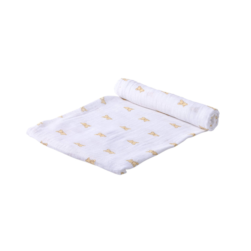 Stretchy Swaddle Blankets - Teddy Bear - Roll Up Baby