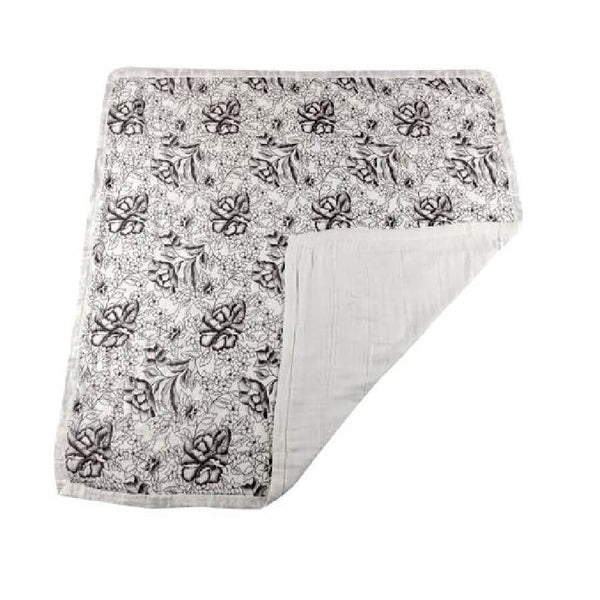 Baby Bamboo Blanket - American Rose & White - Roll Up Baby