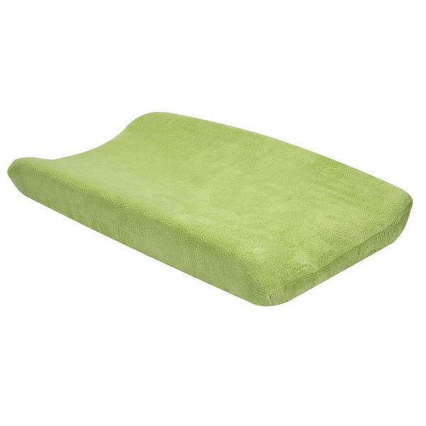 Baby Changing Pad Cover - Sage Green Plush - Roll Up Baby