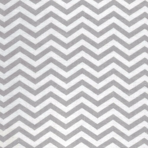 Baby Changing Pad Cover - Gray Chevron Flannel  - Roll Up Baby