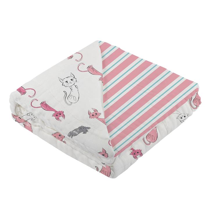 Playful Kitty & Candy Stripe - Roll Up Baby
