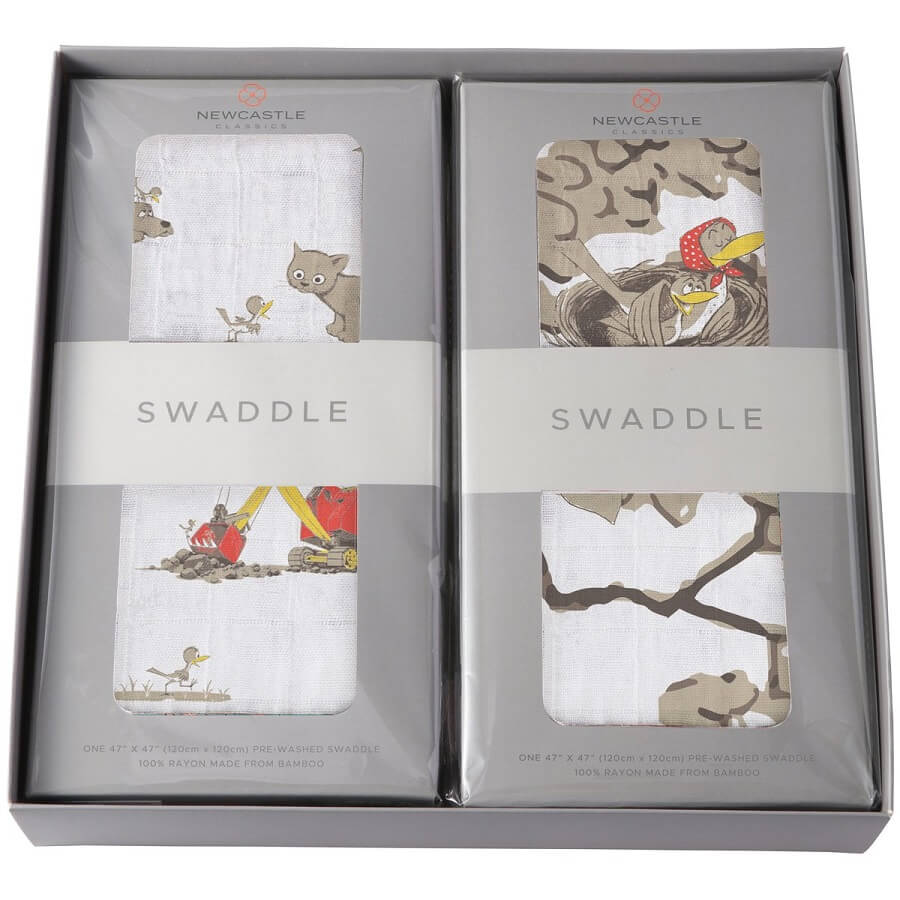 Baby Swaddle Gift Set - Are You My Mother? - Roll Up Baby