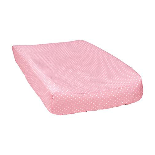 Changing Pad Cover - Cotton Candy Mini Dot  - Roll Up Baby