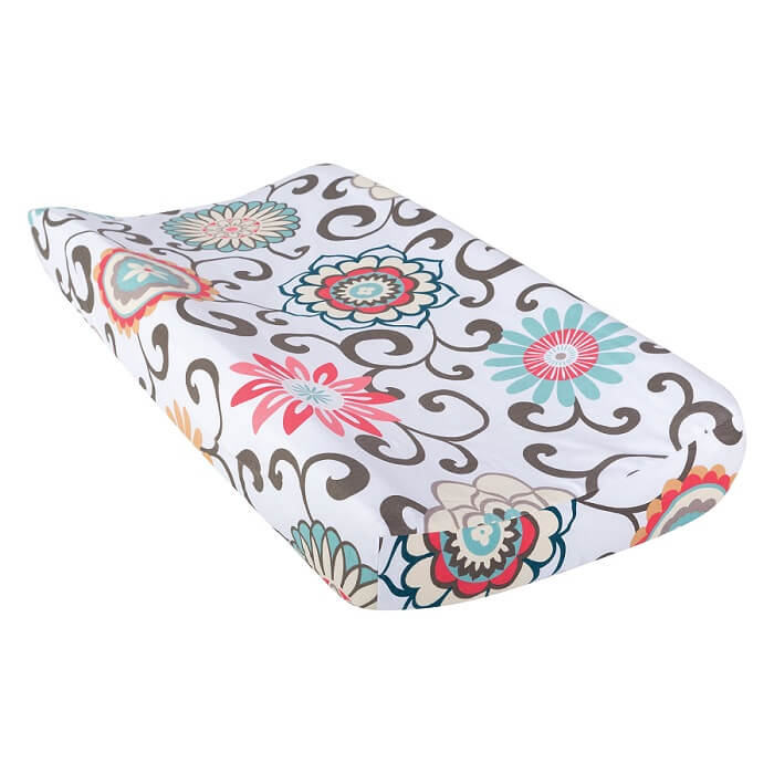 Changing Pad Cover - Waverly Baby Pom Pom Play  - Roll Up Baby