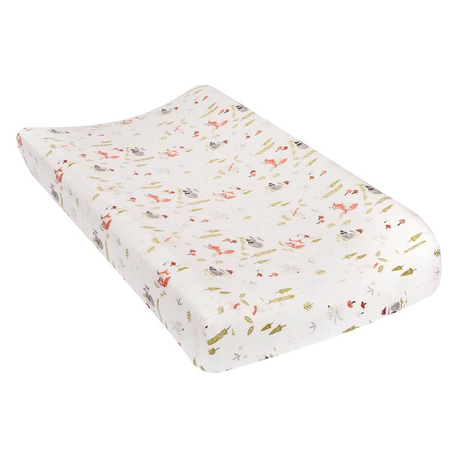 Changing Pad Cover - Winter Woods Flannel  - Roll Up Baby
