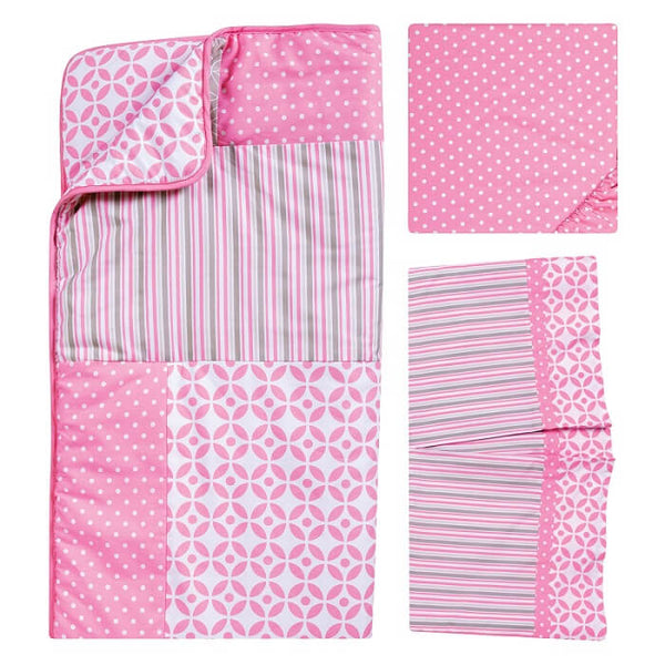 Crib Bedding Set 3 Piece - Lily - Roll Up Baby