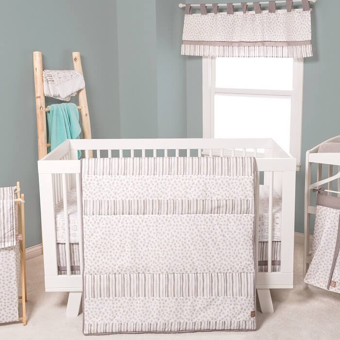 Crib Bedding Set 3 Piece - Sydney - Roll Up Baby