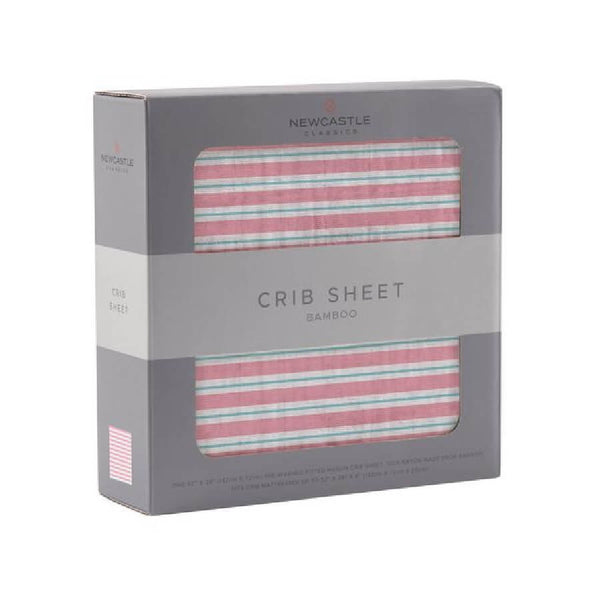 Cute Crib Sheet - Candy Stripe - Roll Up Baby