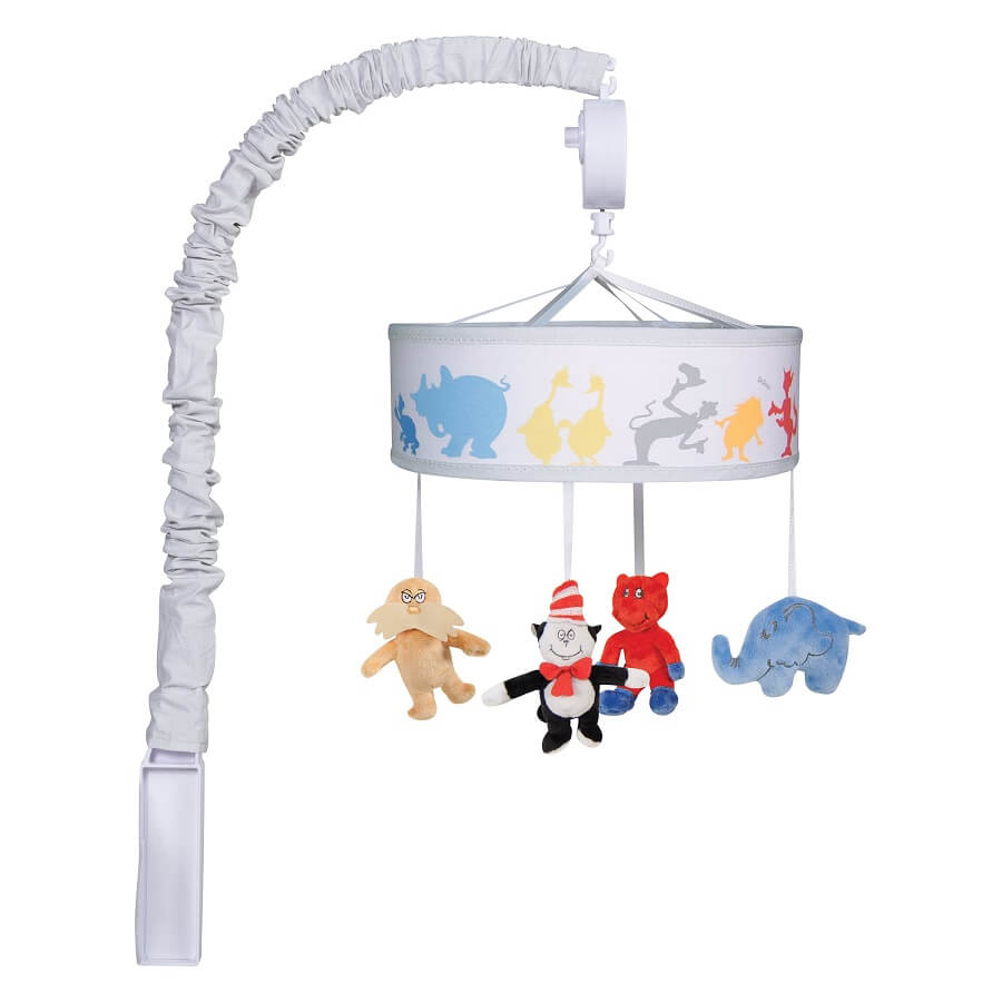 Musical Crib Mobile - Dr. Seuss™ Friends  - Roll Up Baby