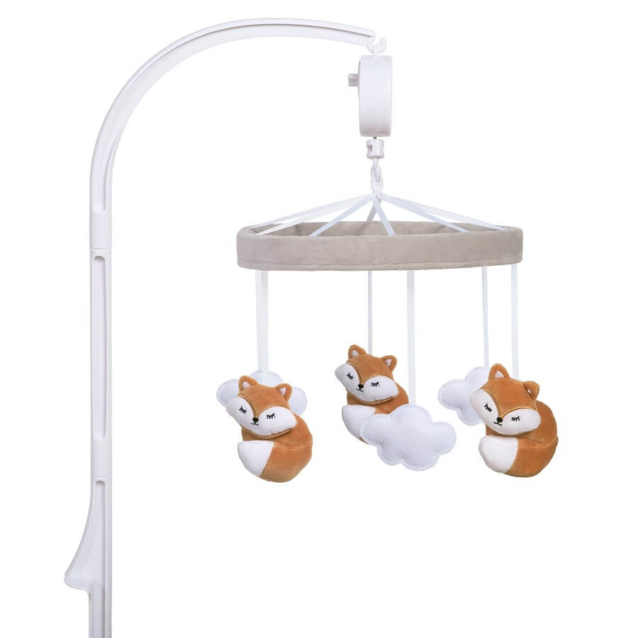 Musical Crib Mobile - Fox Round by Sammy & Lou - Roll Up Baby