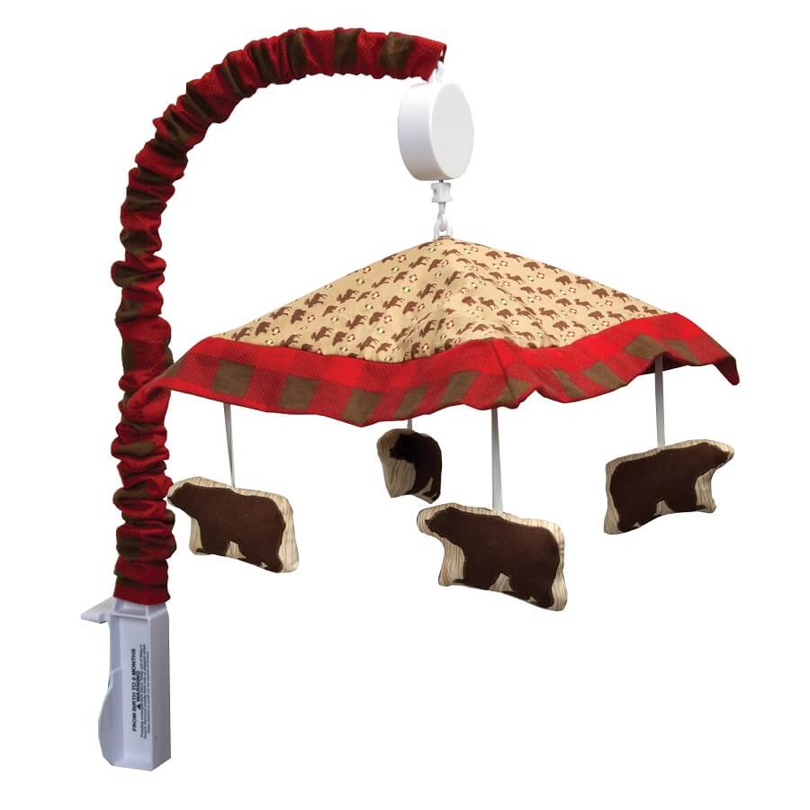 Musical Crib Mobile - Northwoods  - Roll Up Baby